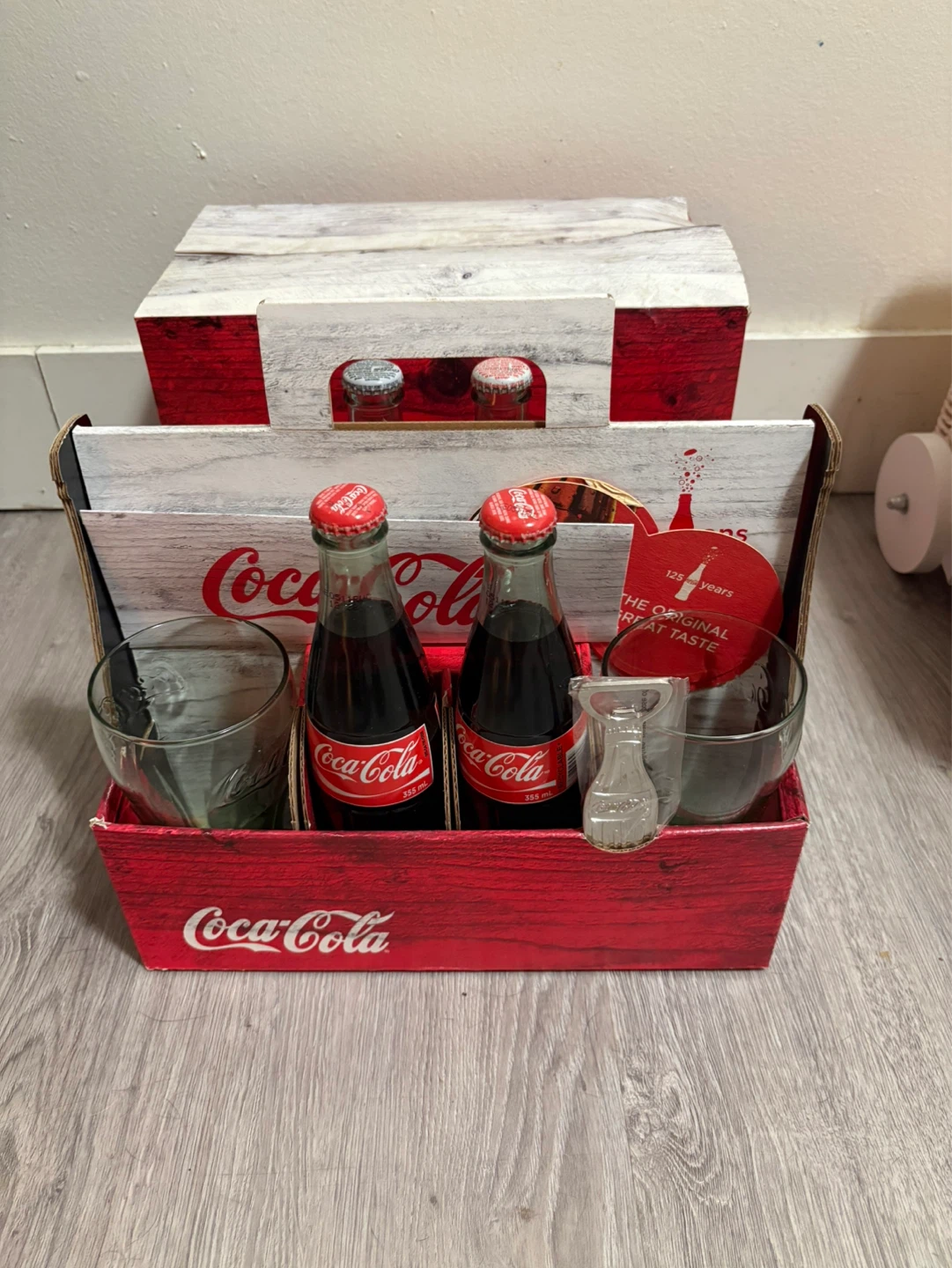 Coca-Cola 125 Years Gift Set
