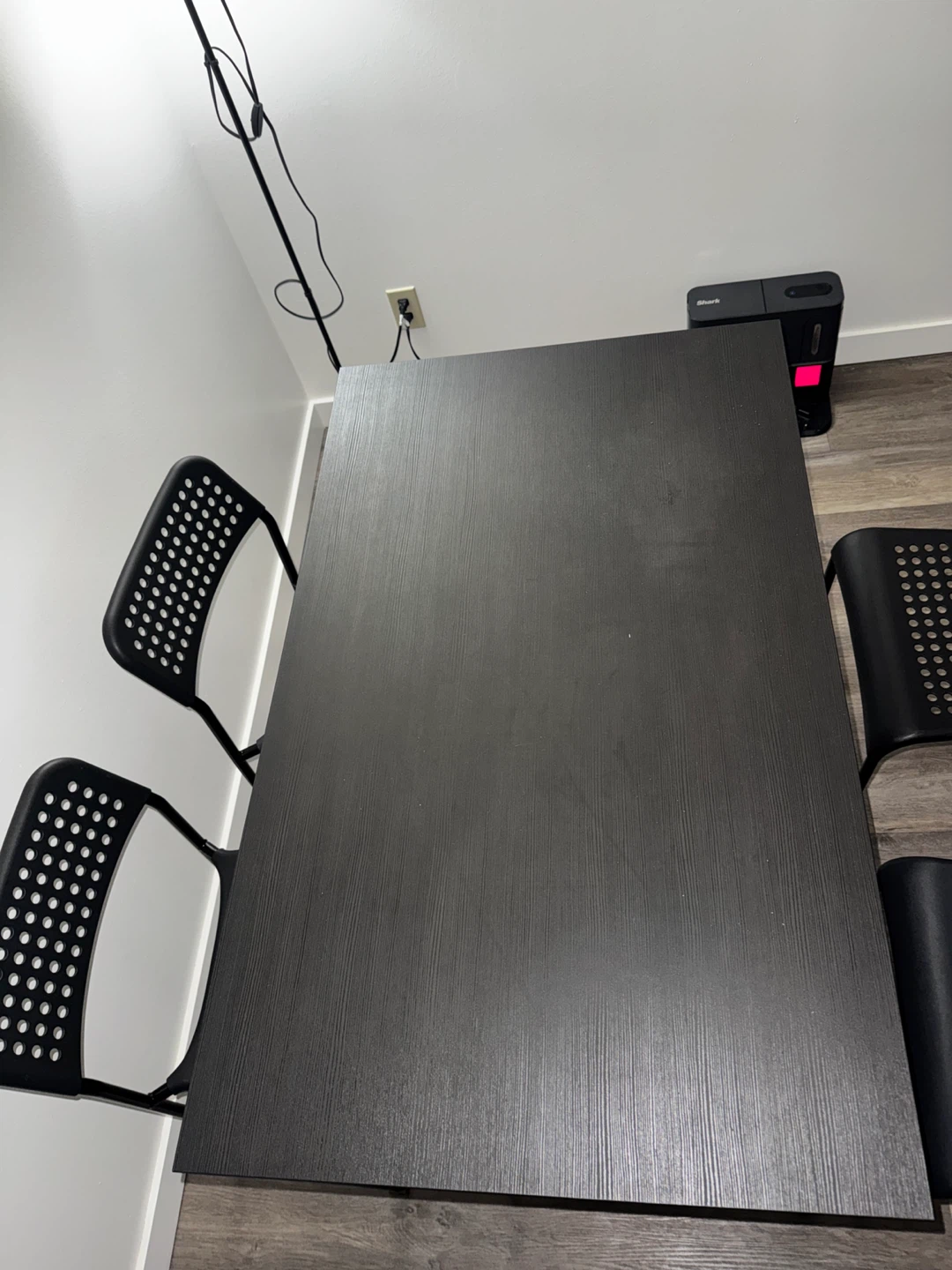 Black Dining Table and 4 Chairs Set- IKEA - photo 4