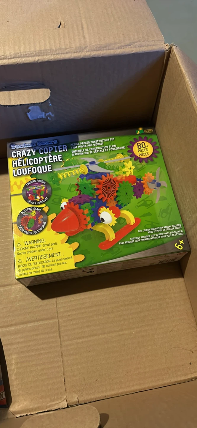Techno Gears Crazy Copter Helicopter Construction Set
