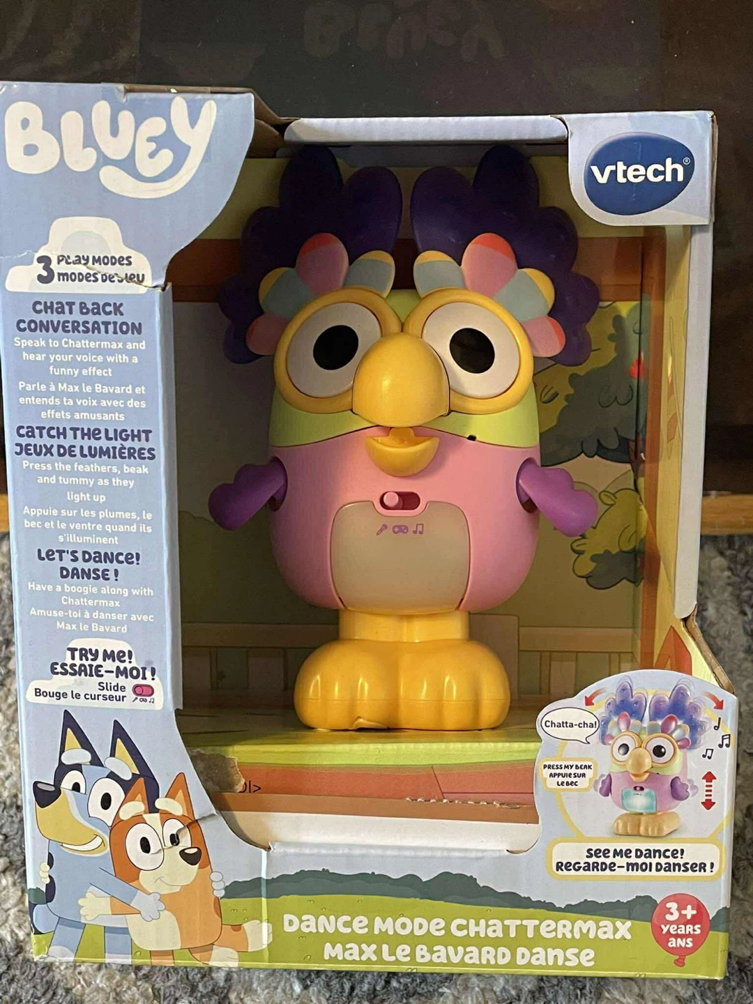 VTech Bluey Dance Mode Chattermax Toy