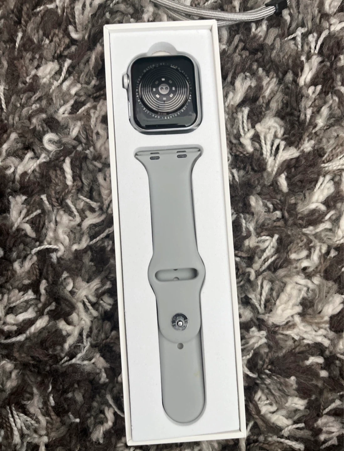 Smart Watch with Grey Band