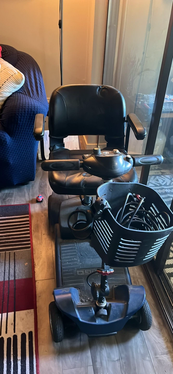 Mobility Scooter with Basket