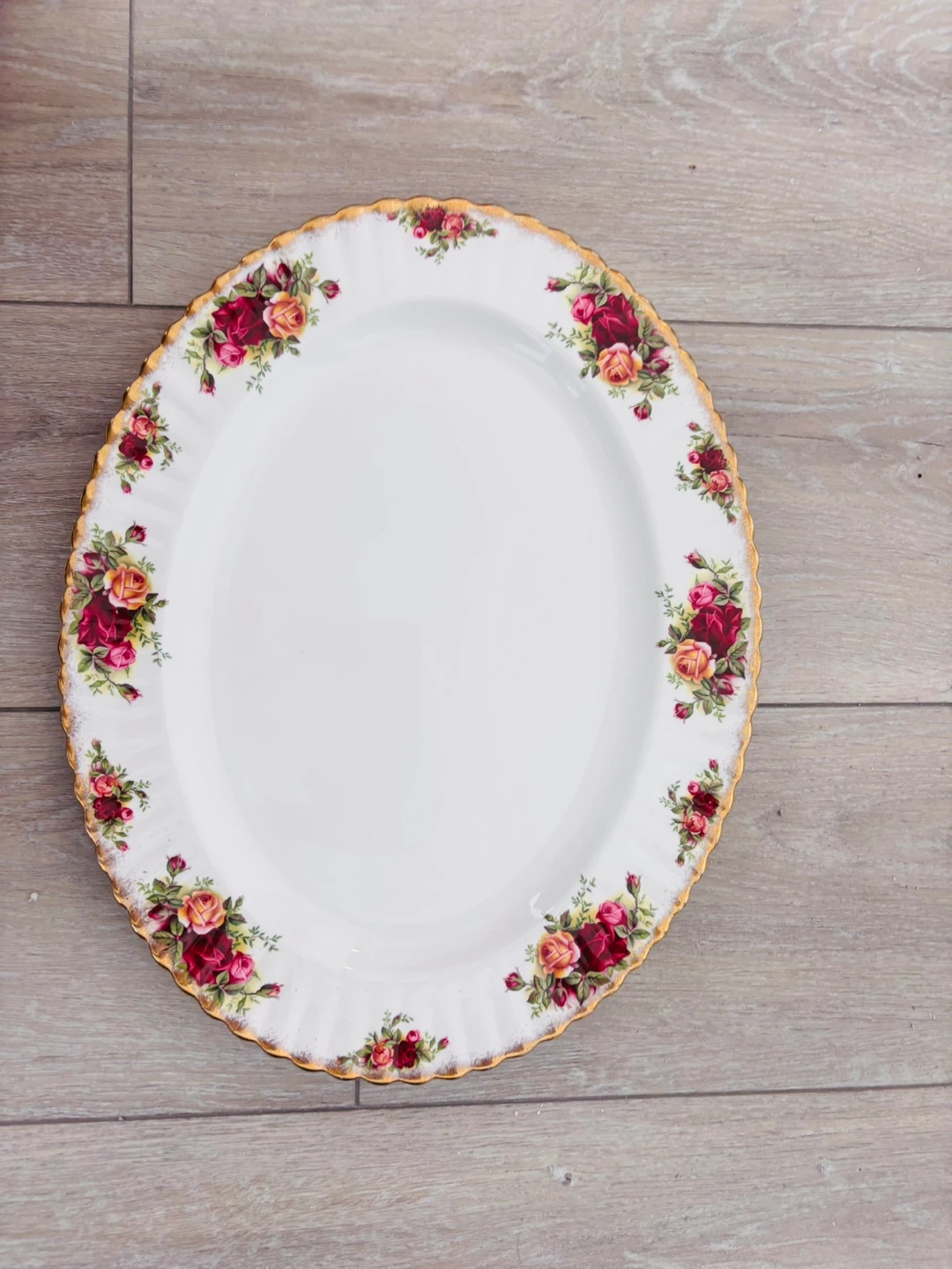 Royal Albert Old Country Roses Oval Platter