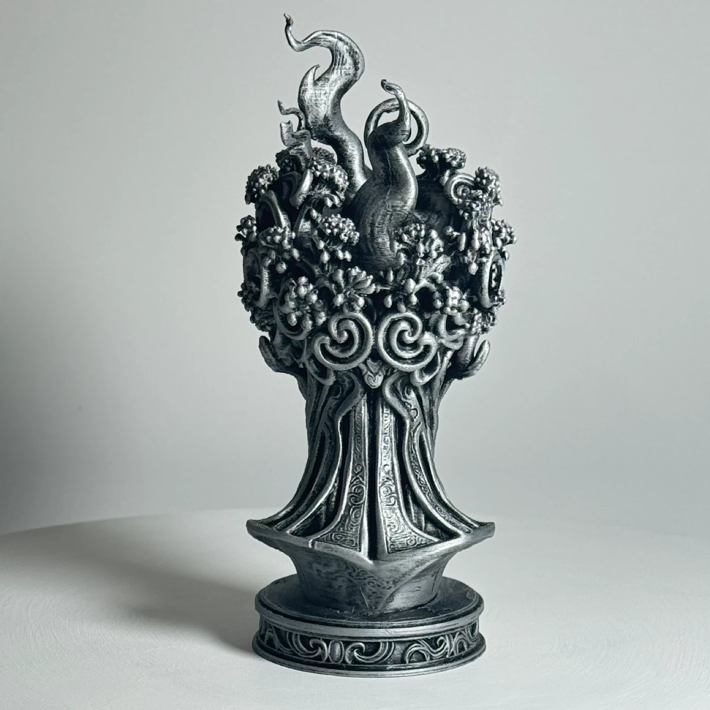 Ornate Head Sculpture - photo 4