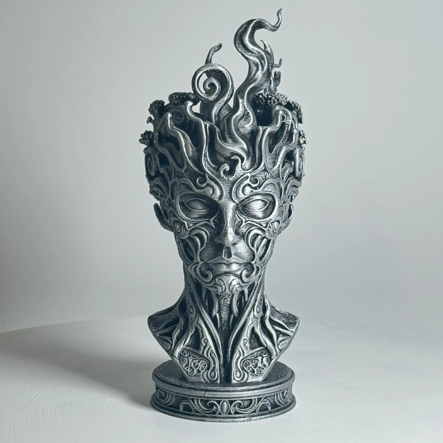Ornate Head Sculpture - photo 3