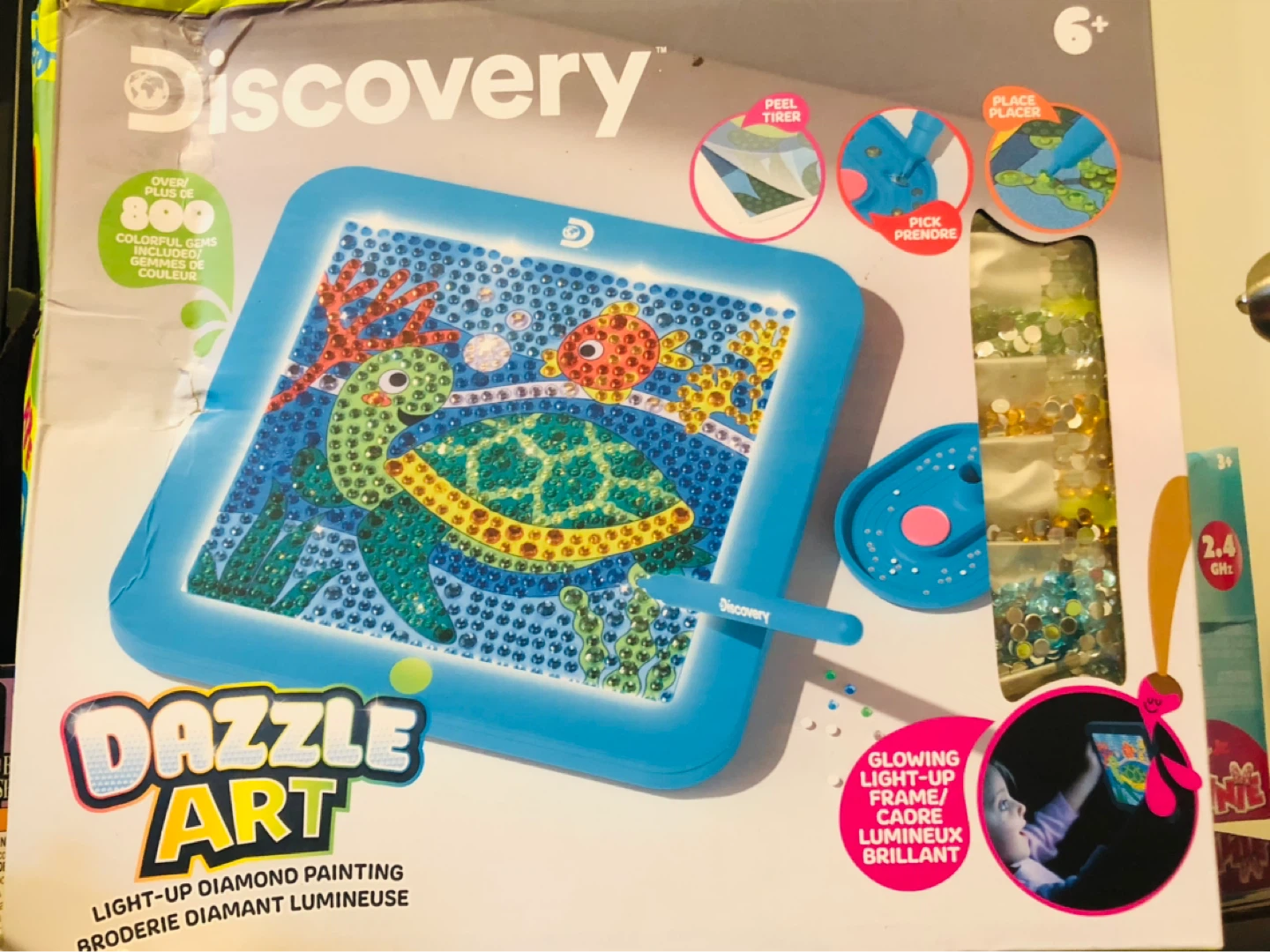 Discovery Dazzle Art Light-Up Diamond Painting Kit