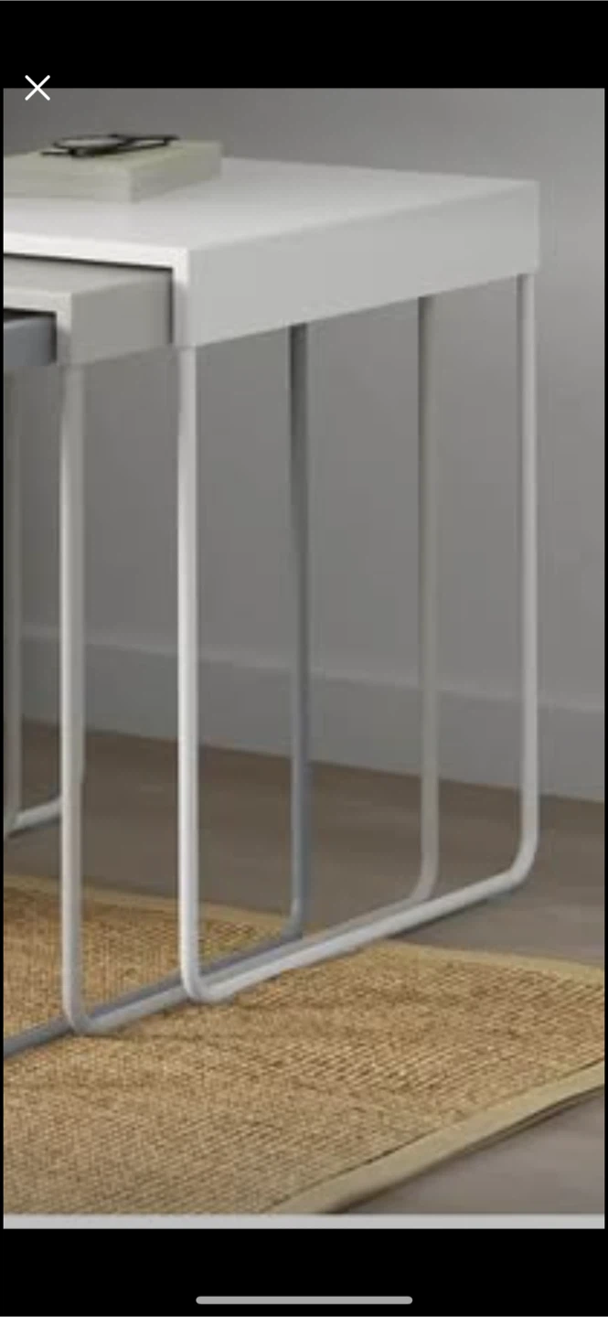 Nesting Tables - White - photo 3