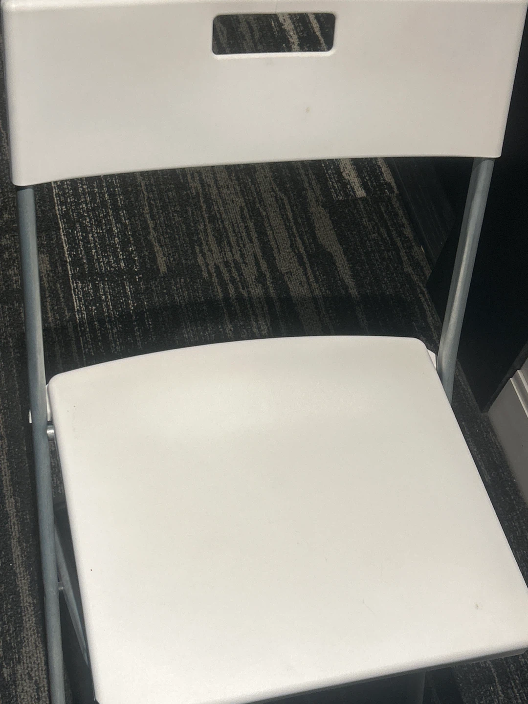 White Folding Chair - photo 2