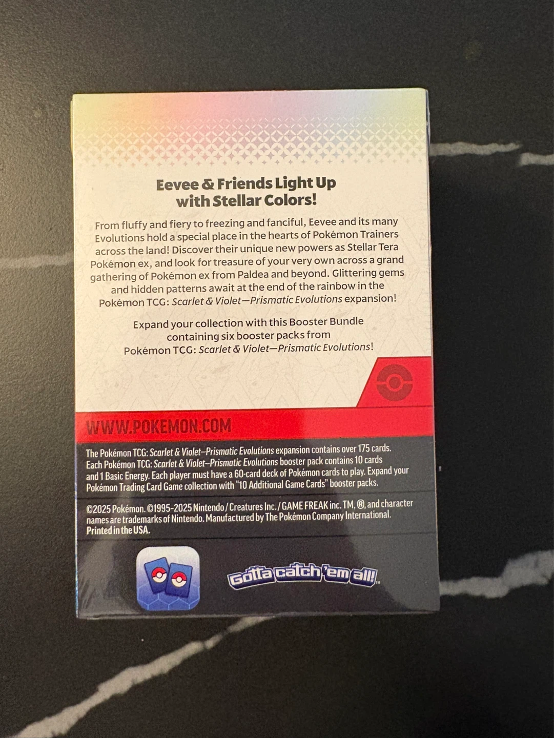 Pokémon Scarlet & Violet Prismatic Evolutions Booster Bundle - photo 2