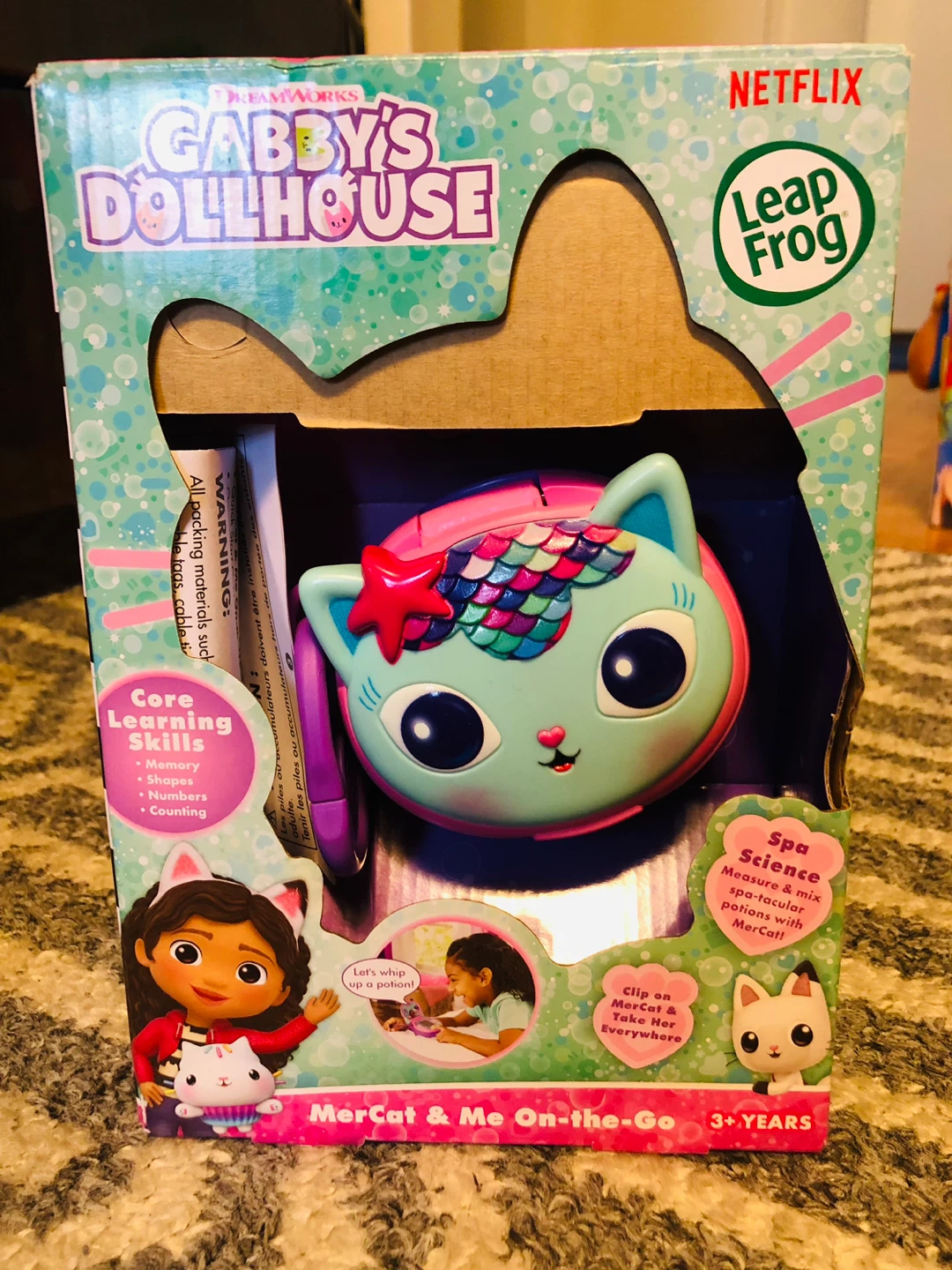 Leap Frog Gabby's Dollhouse MerCat & Me On-the-Go Toy