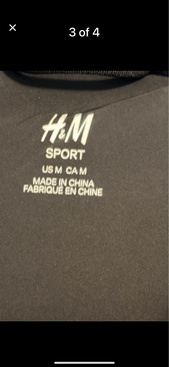H&M Sport Black Winter Coat - photo 3