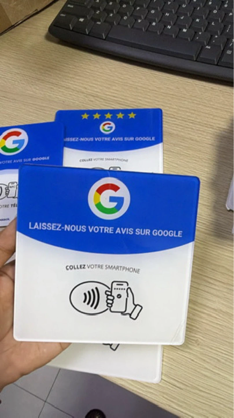 Google Review Stand NFC