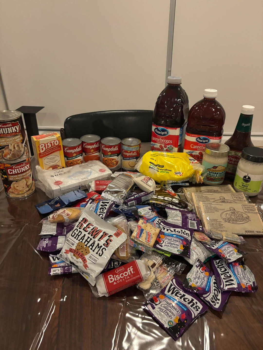 Assorted Snacks and Groceries