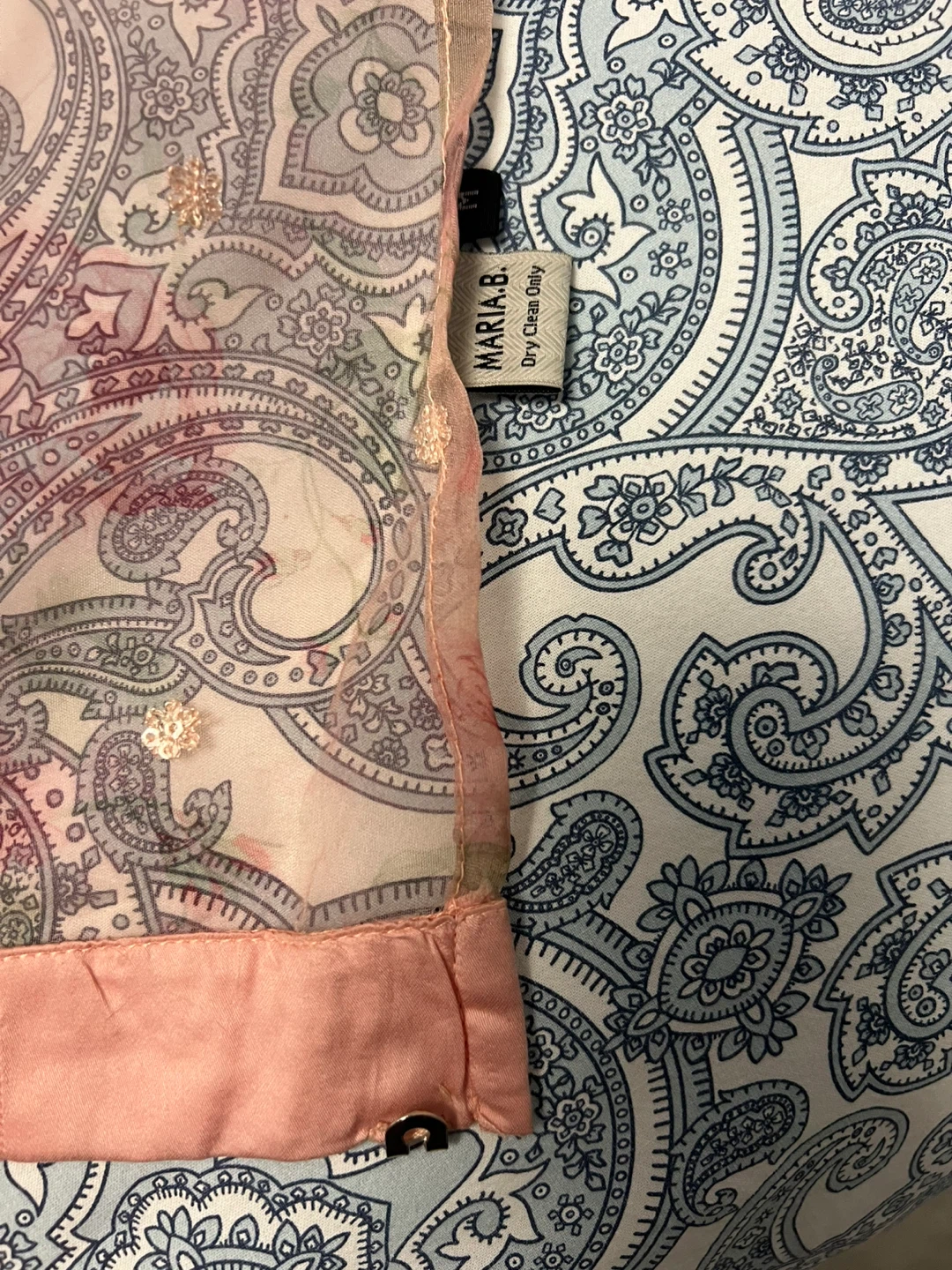 Maria B. Pink  saree - photo 5