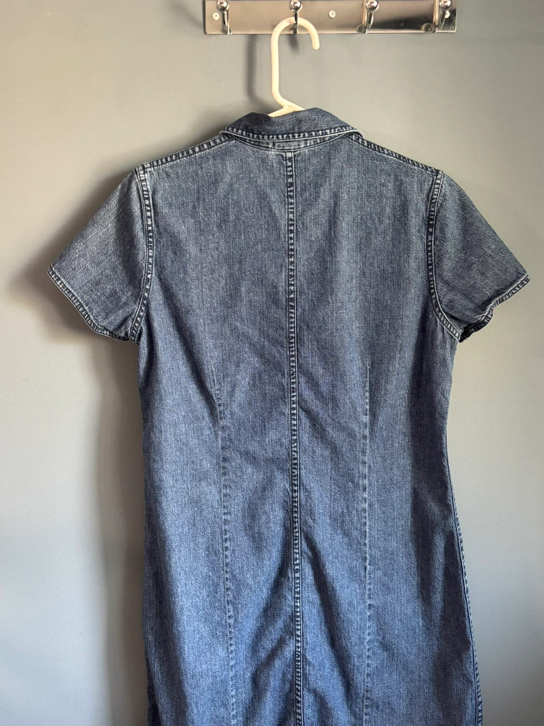 L.L.Bean Women's Denim Shirt Dress - photo 4