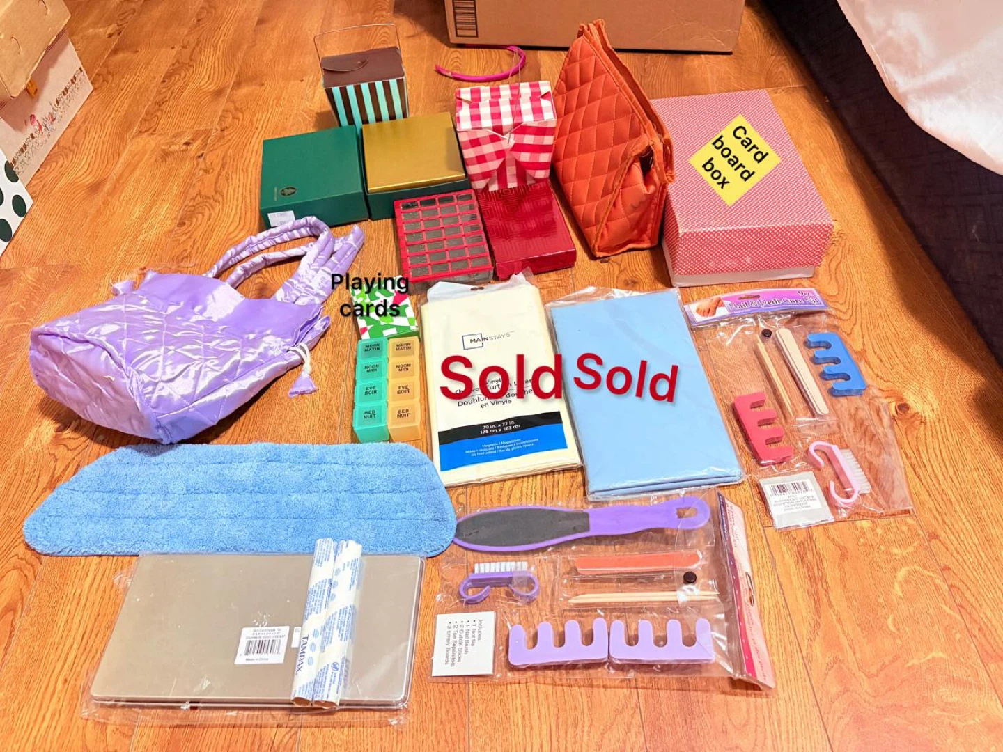Assorted Lot: Tote Bag, Foot Care Kit & More - photo 3