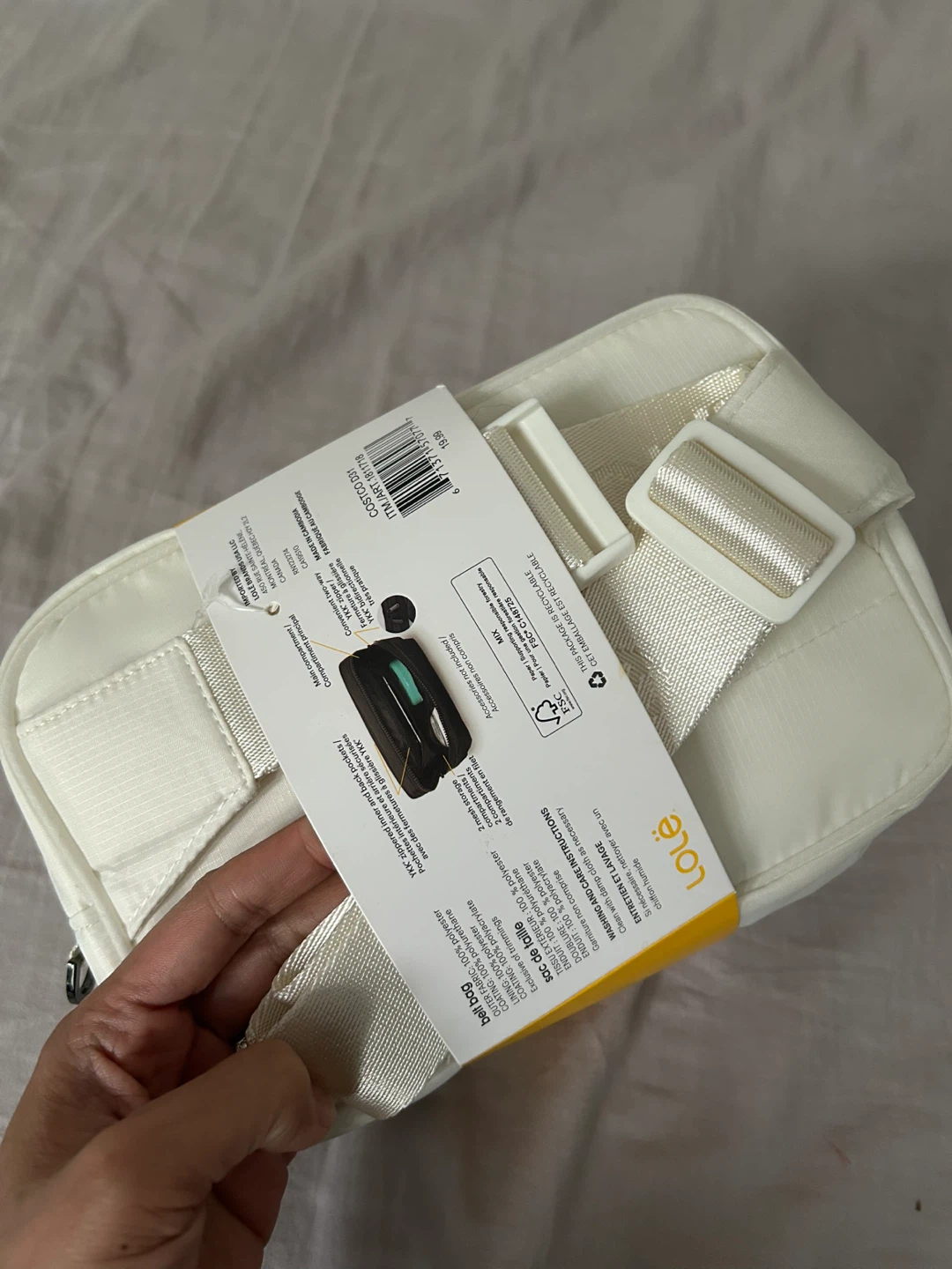 Lole Handwarmer Belt Bag - White - photo 3