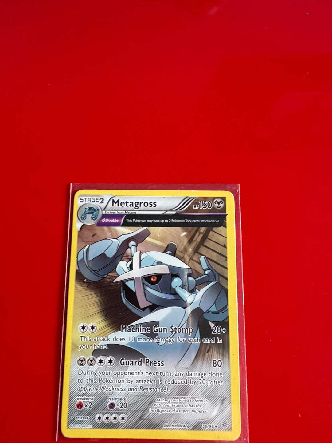 Pokemon Metagross EX Trading Card