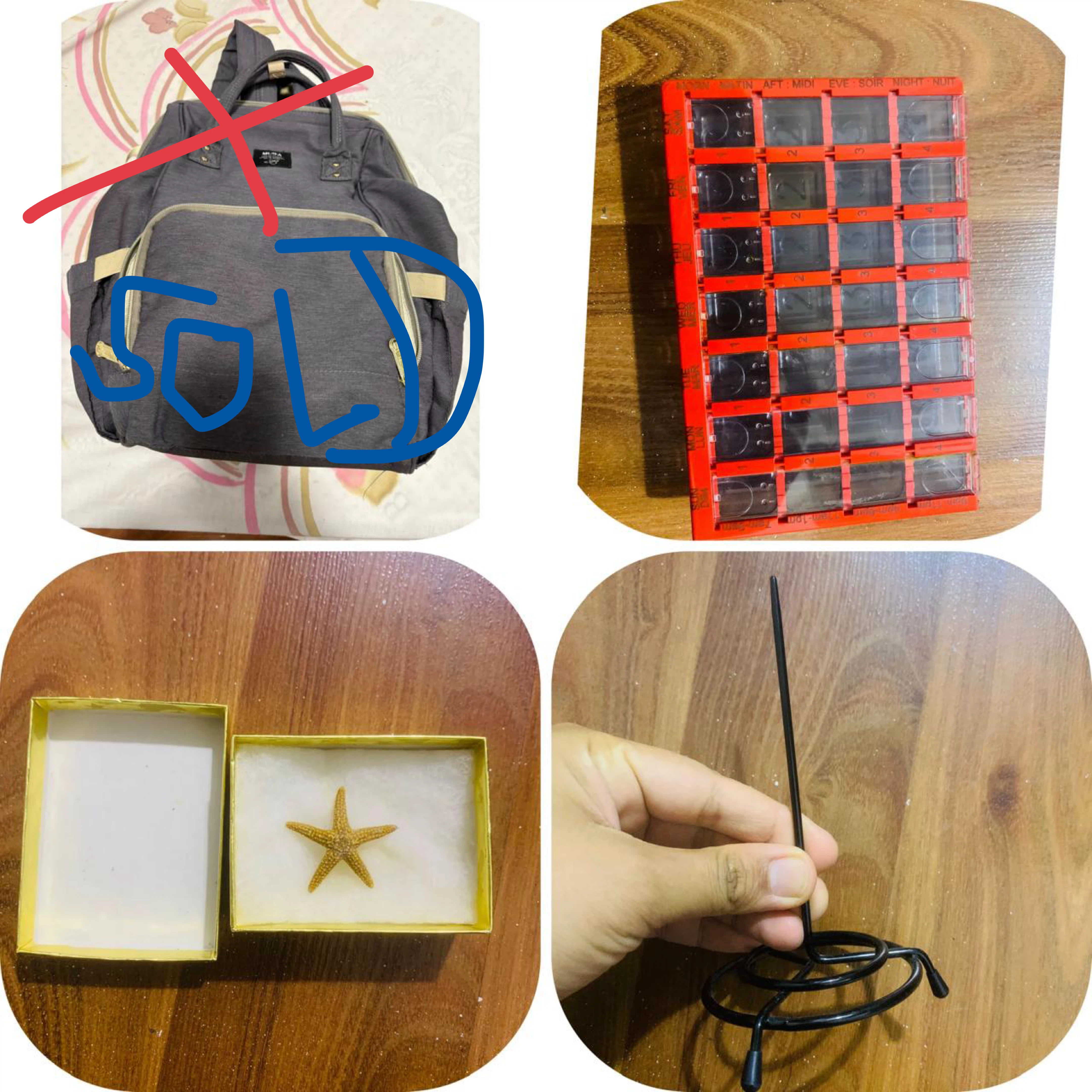 Bundle of three items