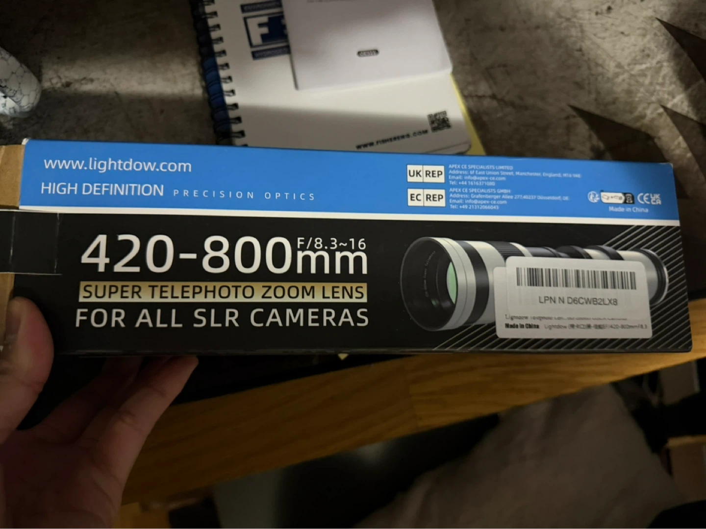 Lightdow 420-800mm f/8.3 Telephoto Zoom Lens - photo 2