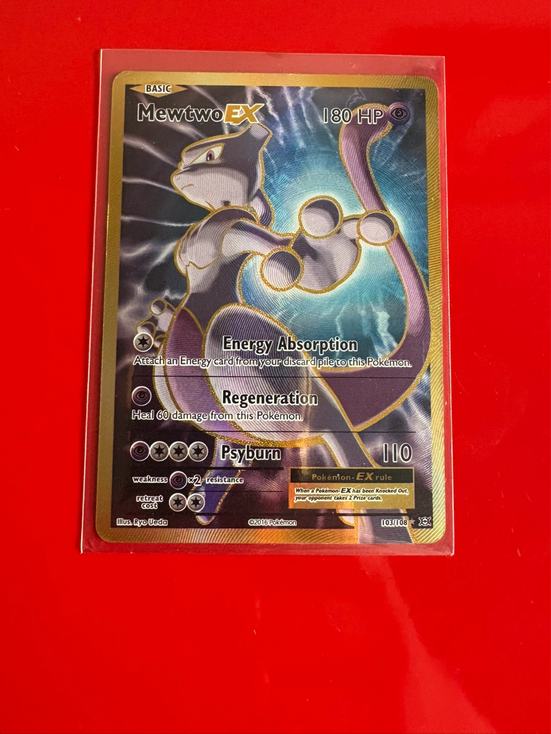 Pokemon Card - Mewtwo EX