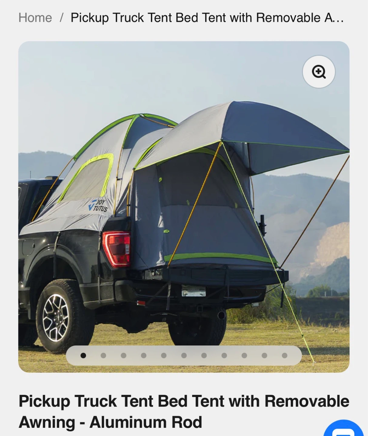Joy Tatus Pickup Truck Tent