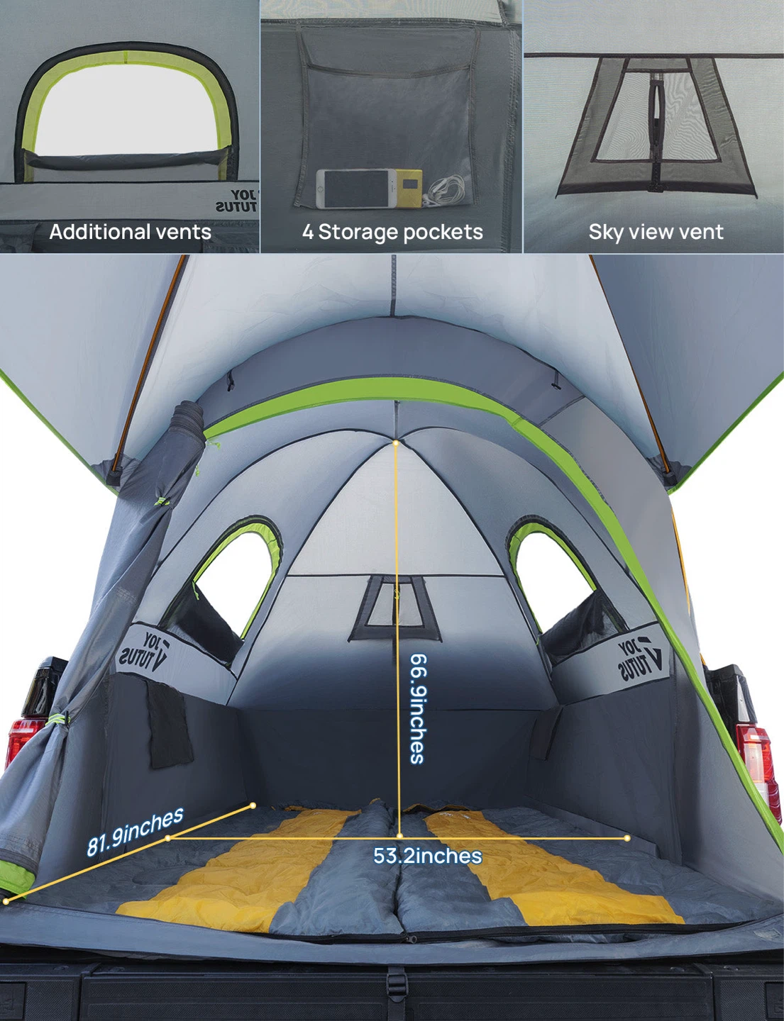 Joy Tatus Pickup Truck Tent - photo 3