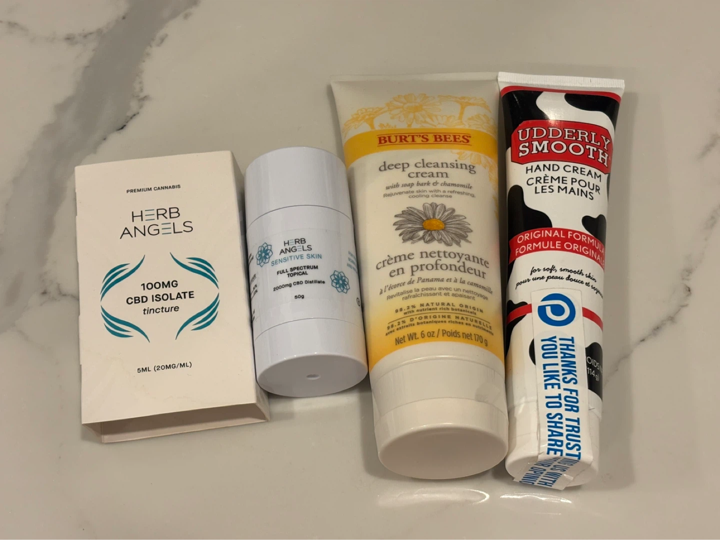 Brand New Skincare & CBD Recovery Bundle (4-Piece Set)