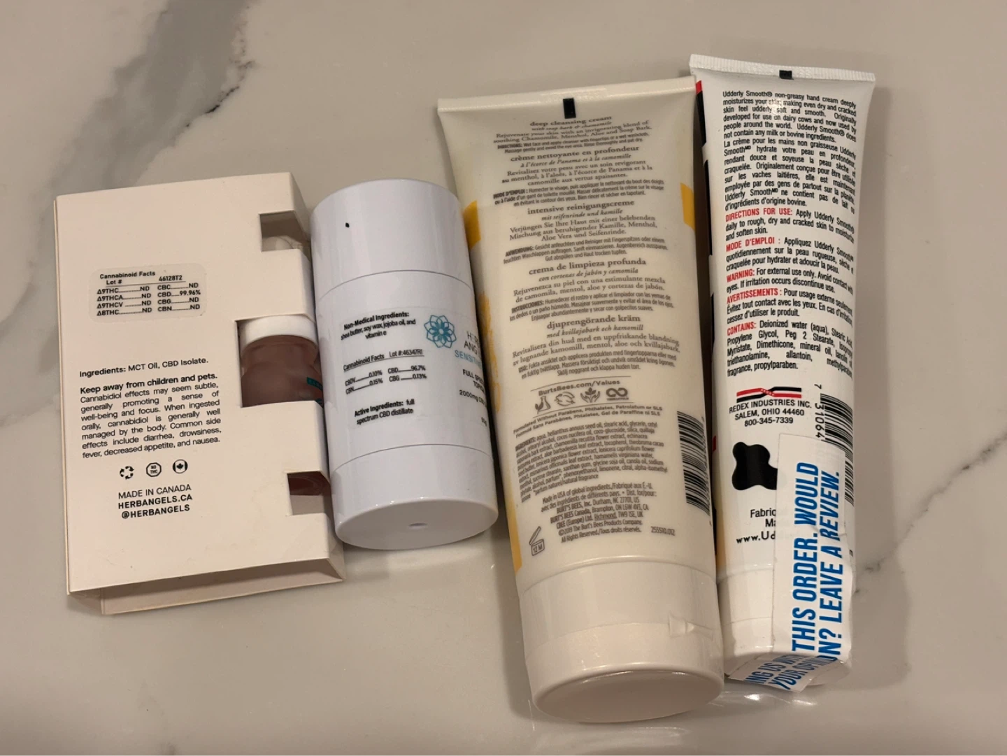 Brand New Skincare & CBD Recovery Bundle (4-Piece Set) - photo 2