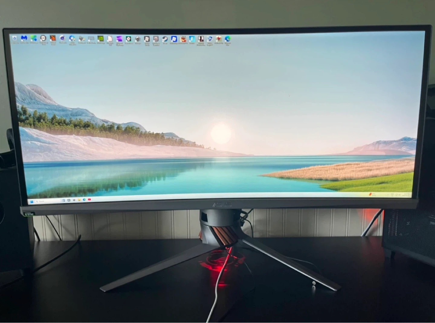 ASUS ROG Swift PG348Q 34-inch Curved Gaming Monitor - photo 3