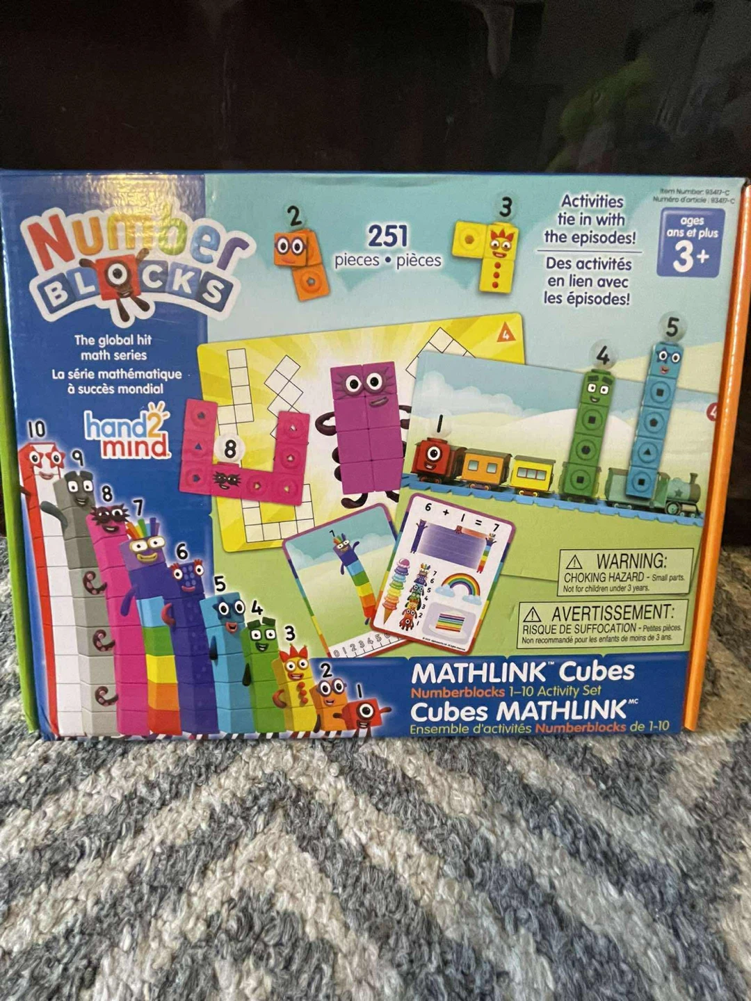 Numberblocks MATHLINK Cubes 1-10 Activity Set