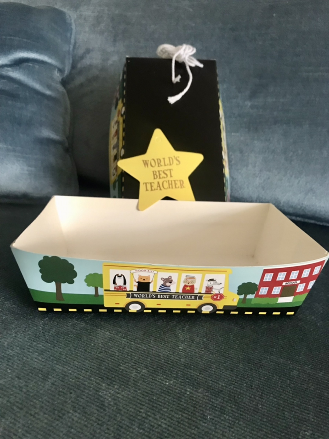 “World’s Best Teacher” Gift/Treats/Baking Boxes - photo 3