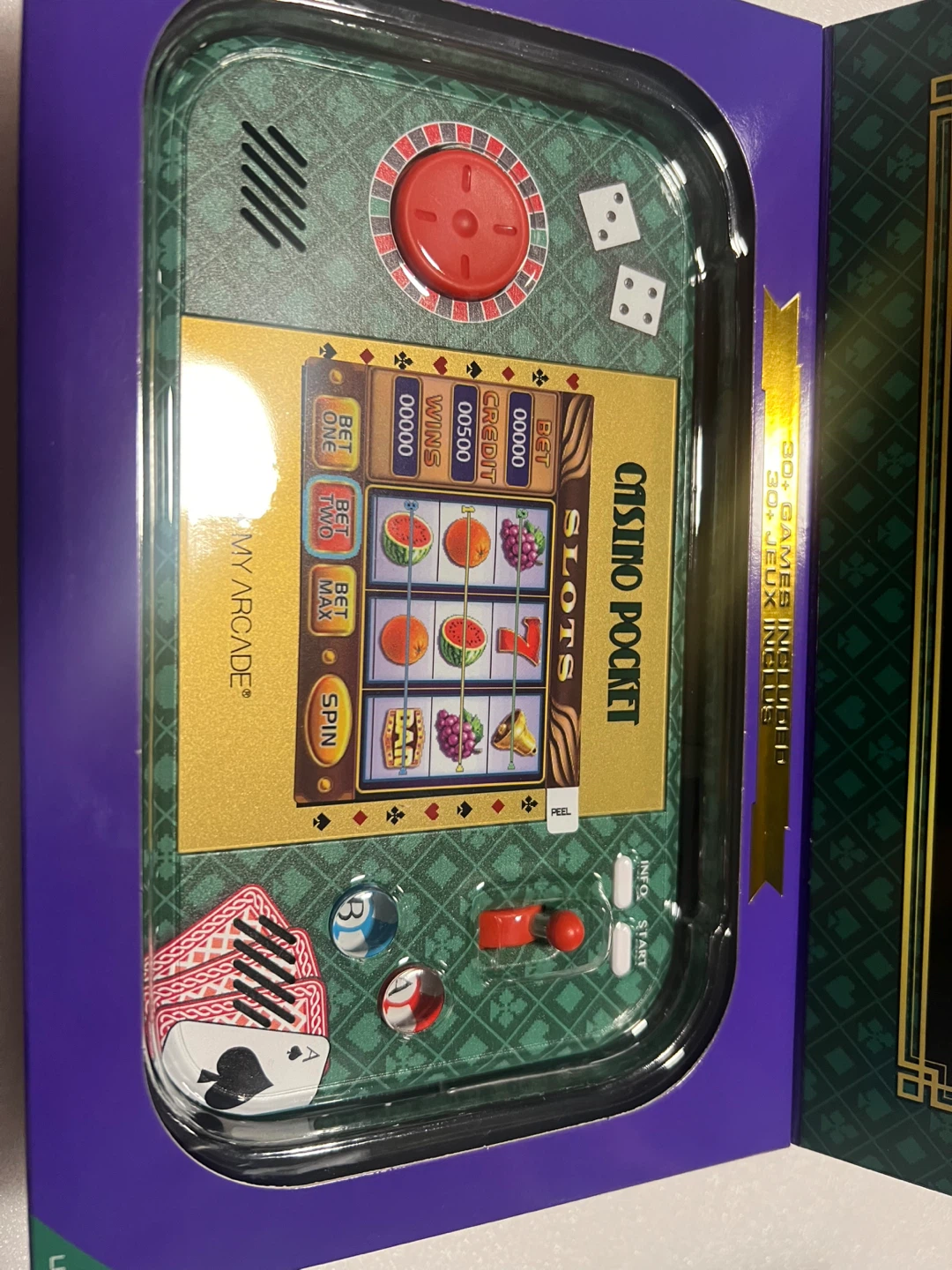 My Arcade Casino Pocket Handheld Gaming System - photo 4