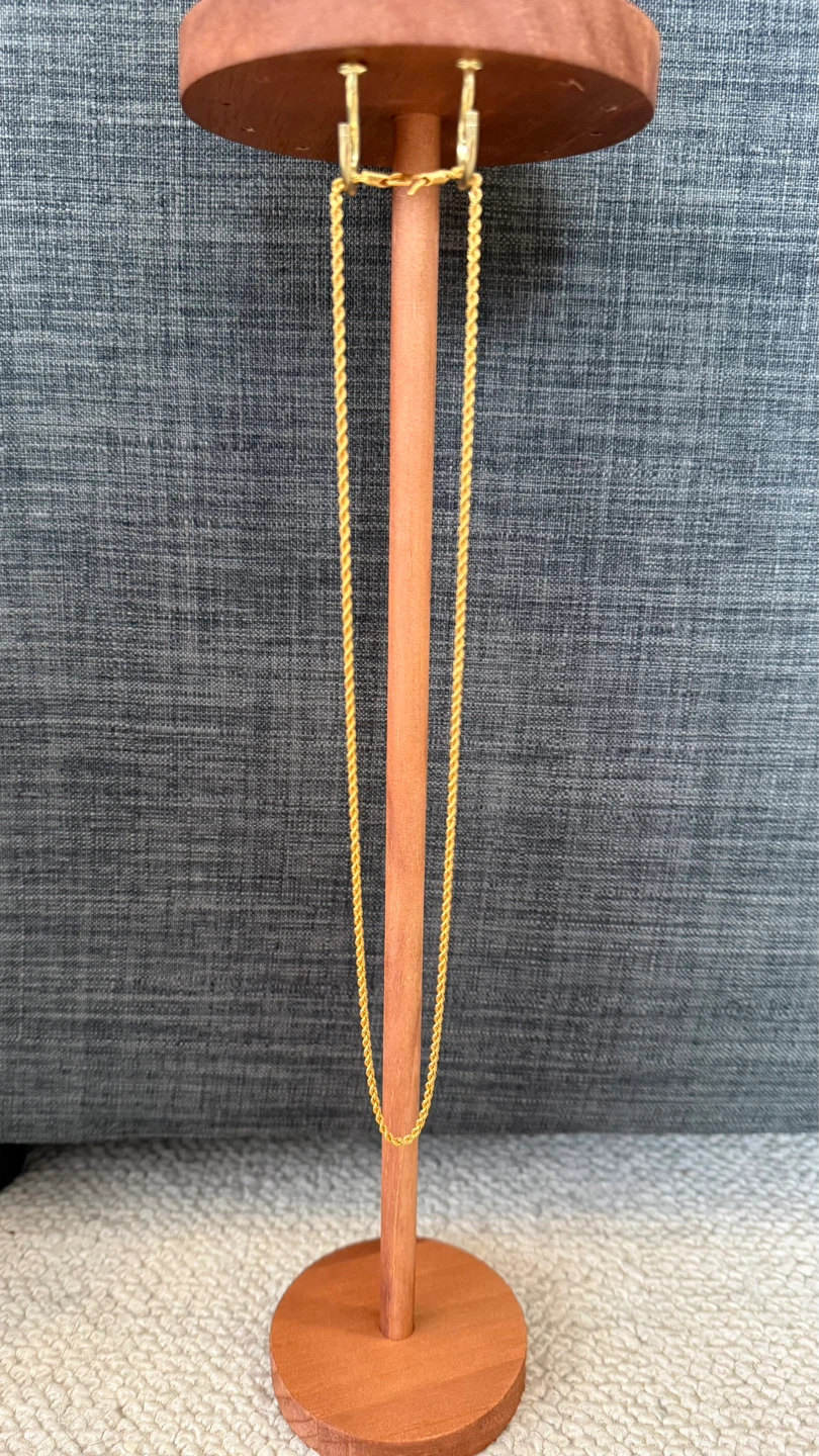 21K Solid Gold Rope Chain – 20” – 4.24g