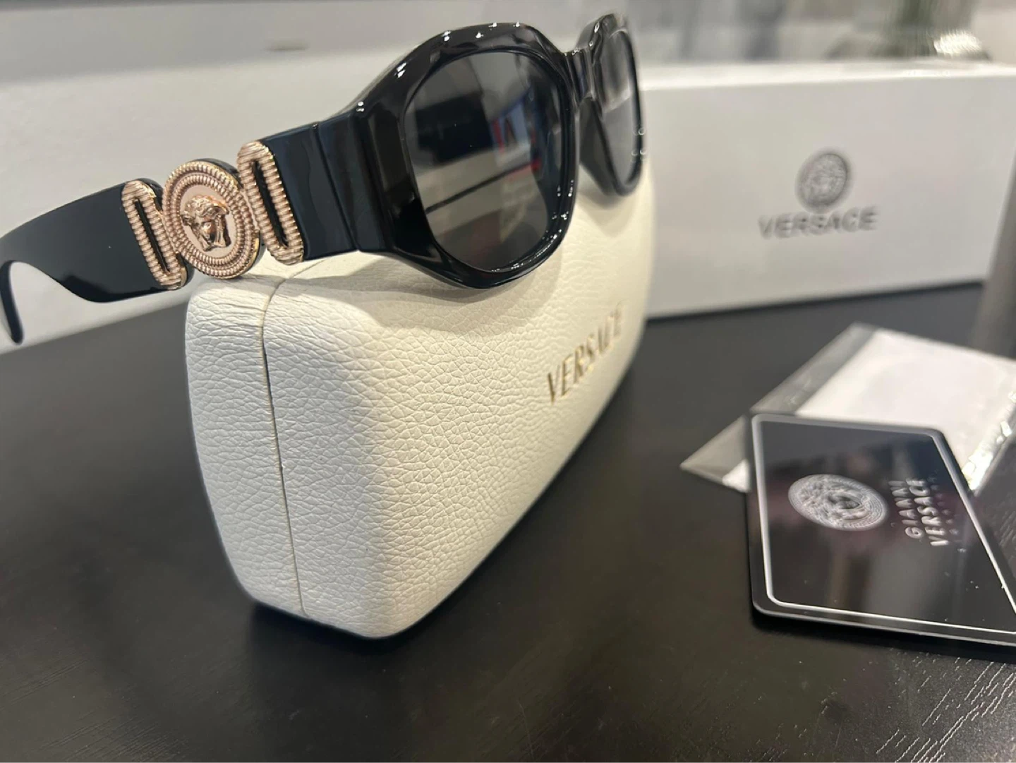 Versace Black Medusa Sunglasses - photo 2