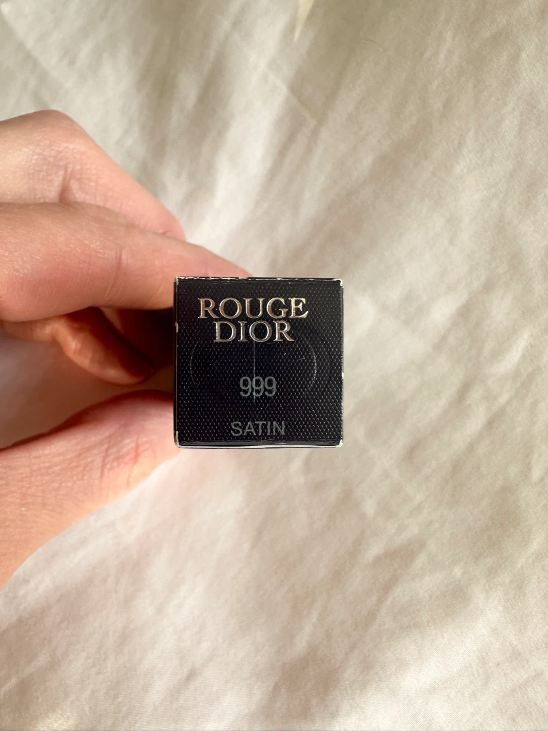 🆕 Dior Rouge Satin Lipstick - 999 The Iconic Red - photo 2