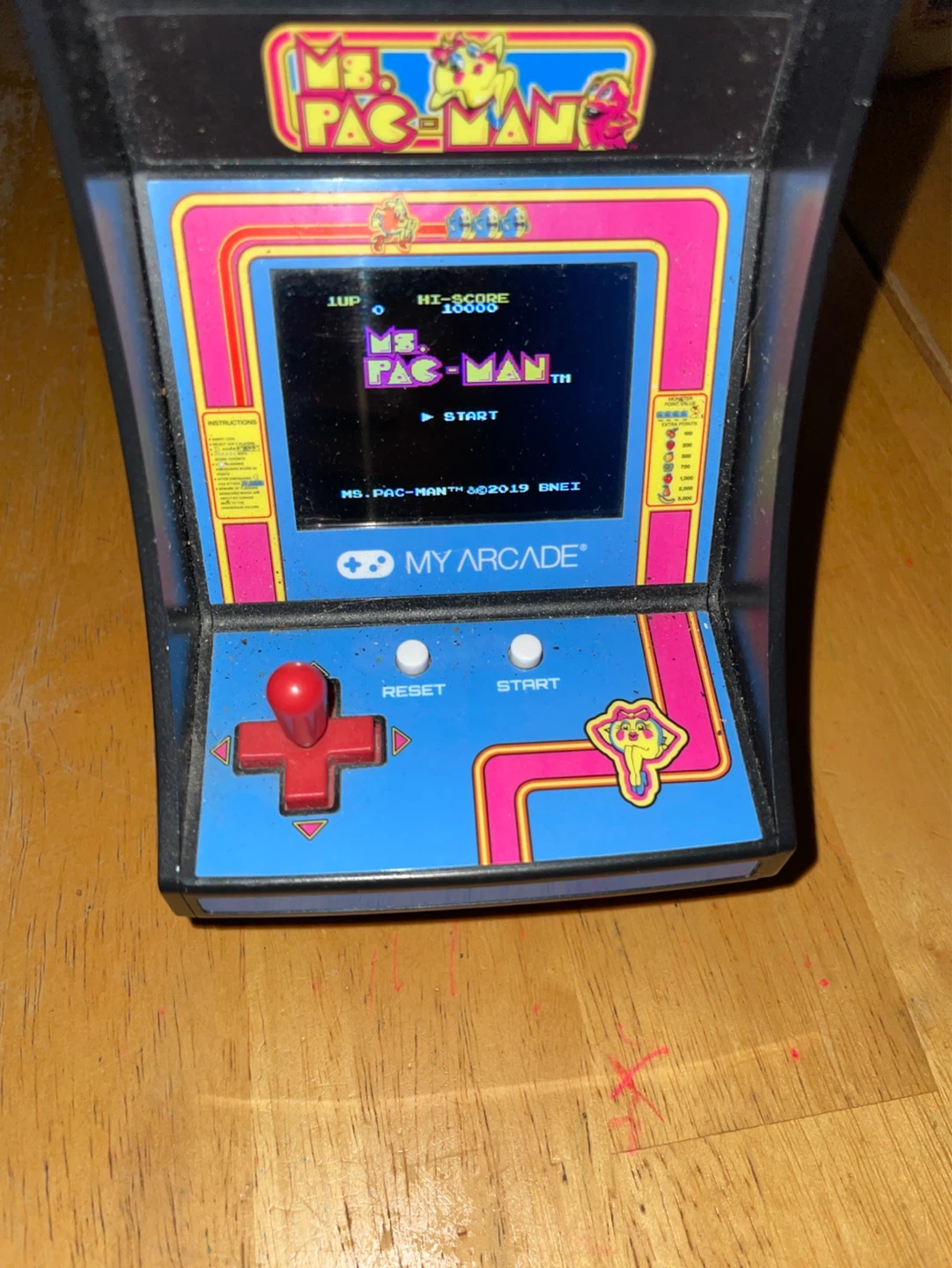 My Arcade Ms. Pac-Man Micro Player - photo 2
