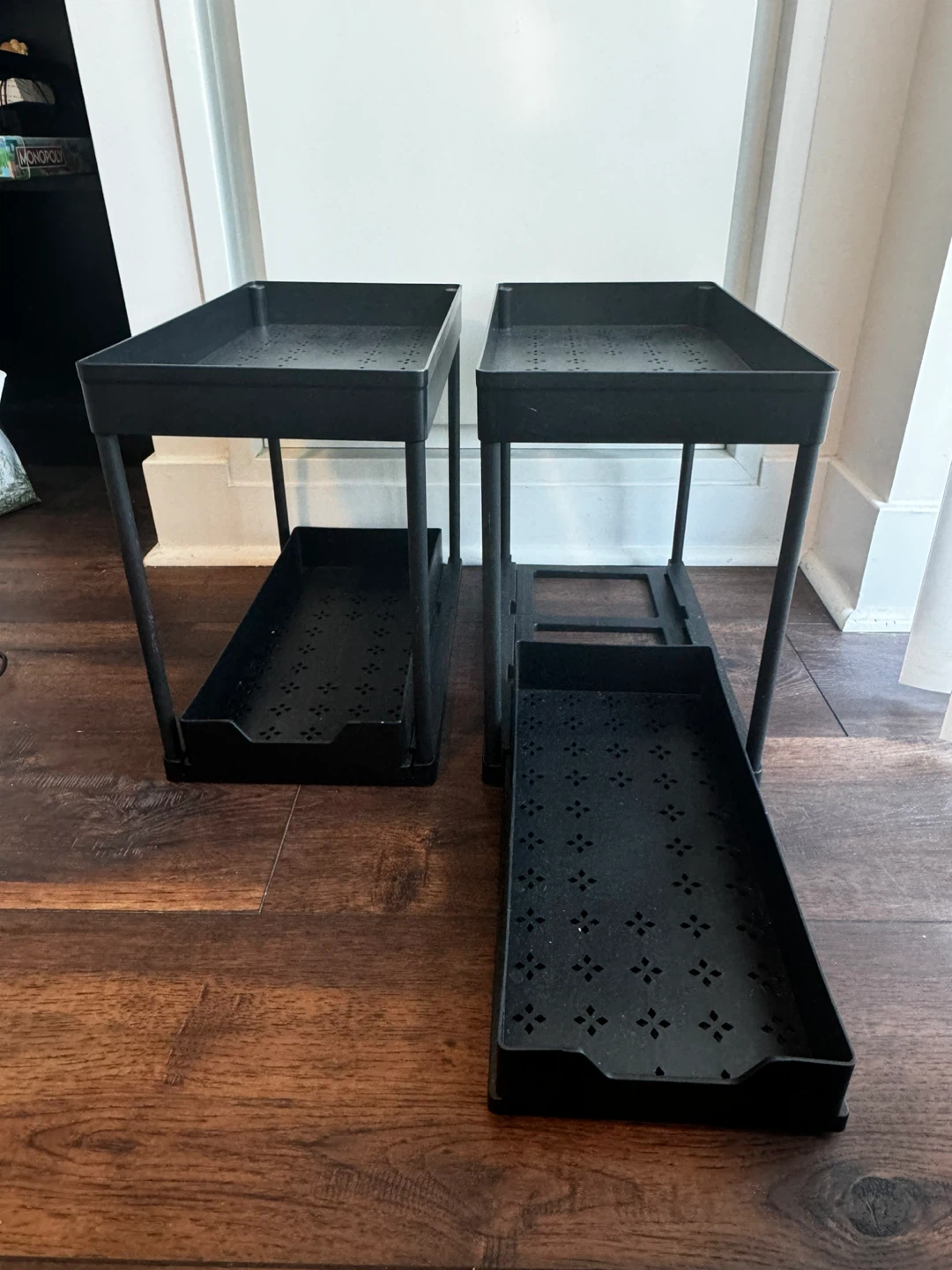 Two tier storage units
