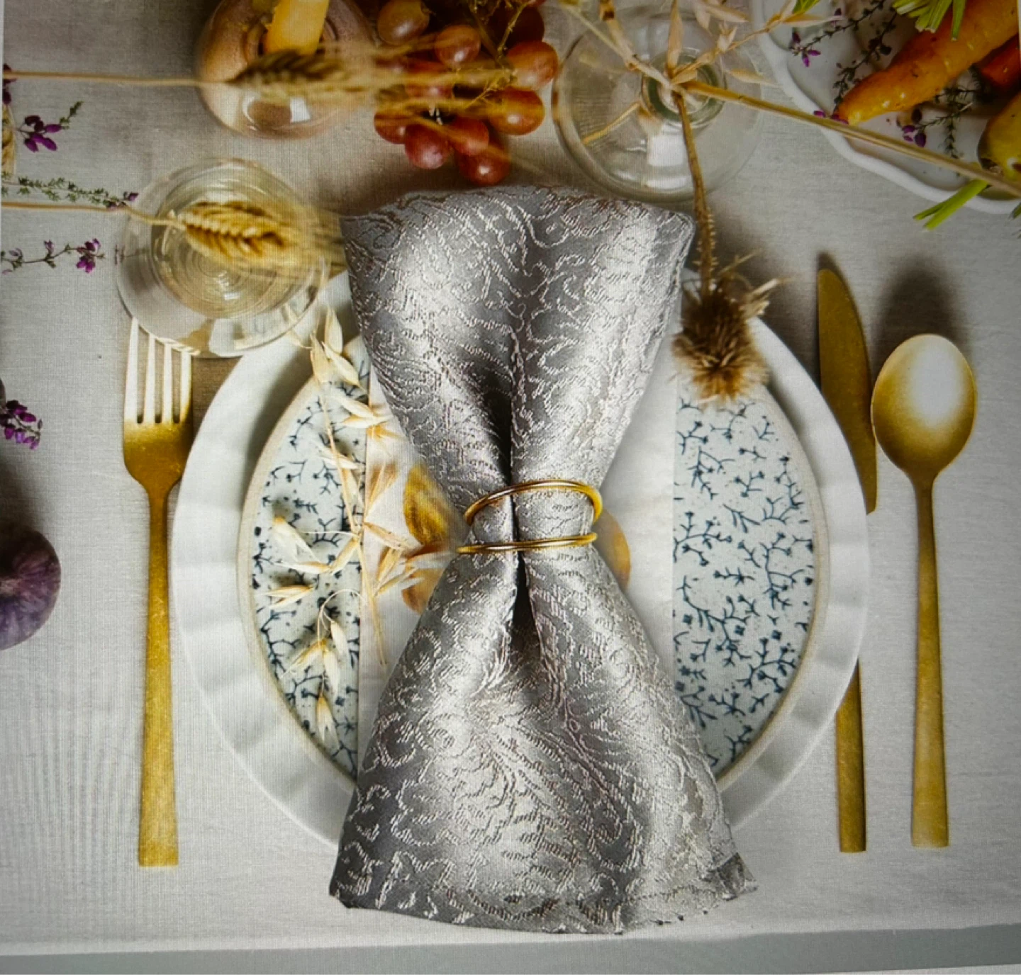 8 Pack Gold Napkin Rings - photo 3