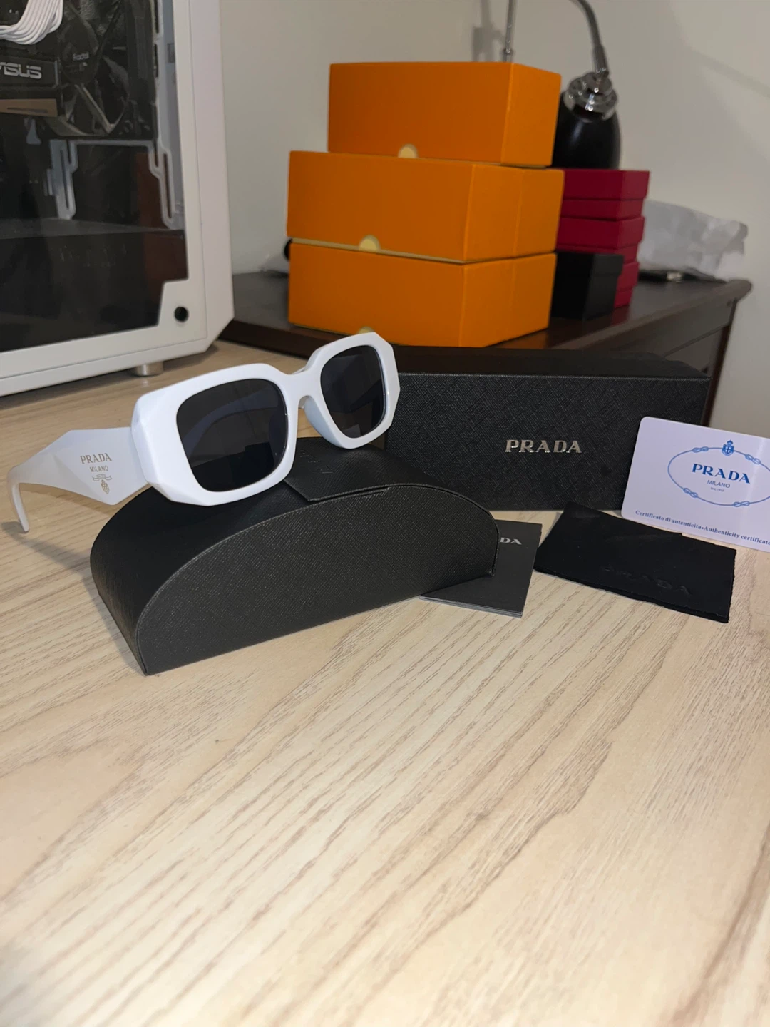 Prada Sunglasses - White