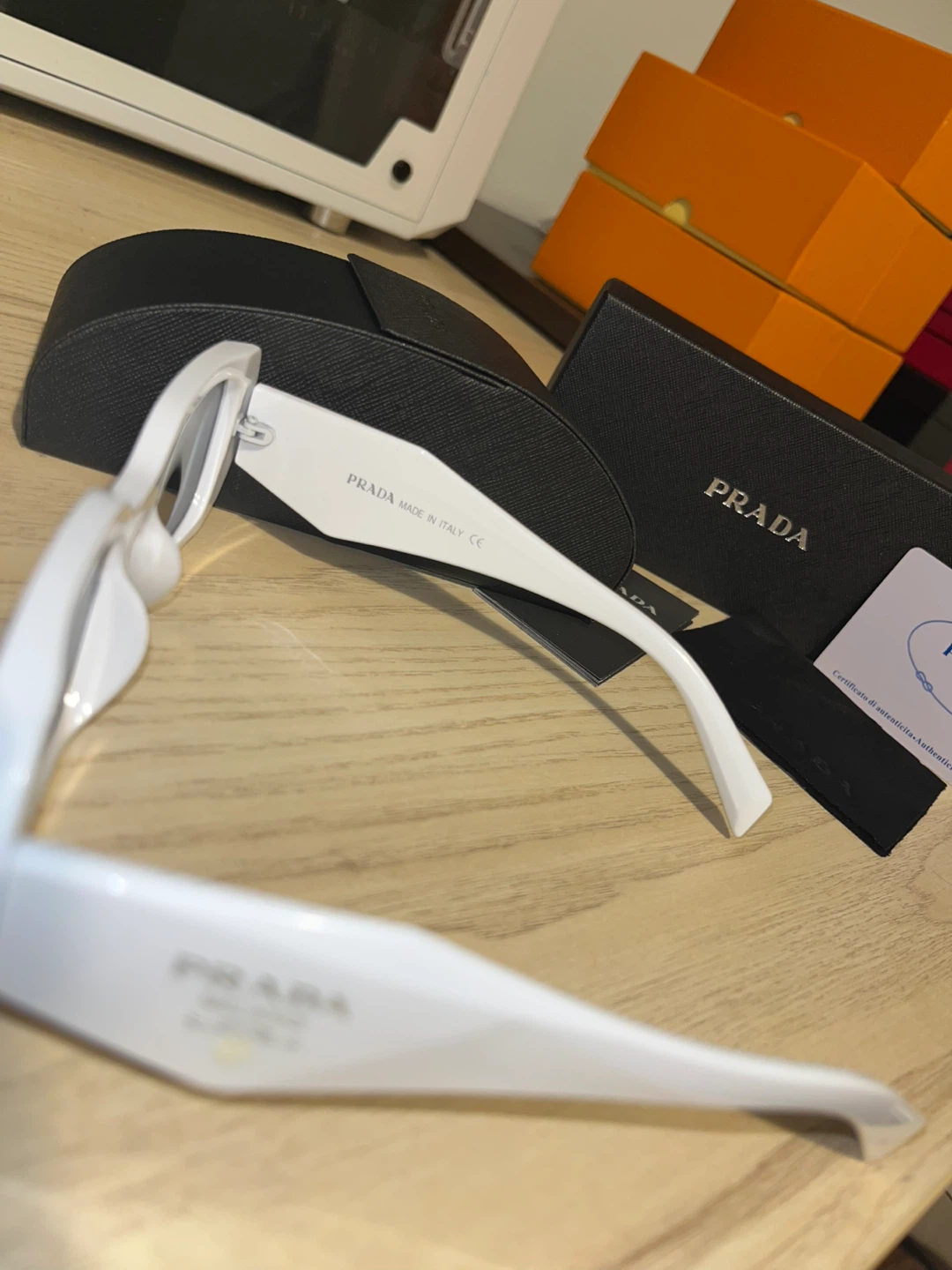 Prada Sunglasses - White - photo 3
