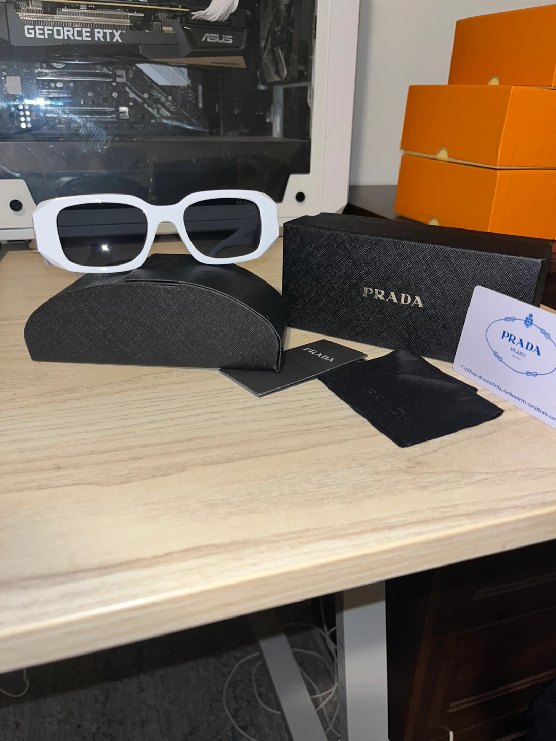Prada Sunglasses - White - photo 2