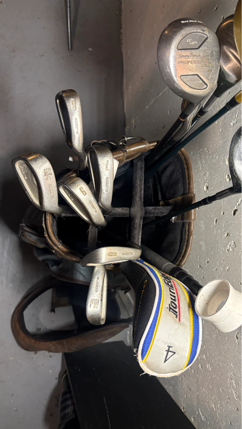 Complete king cobra  oversized Set with Golf Bag and Push Cart - photo 4