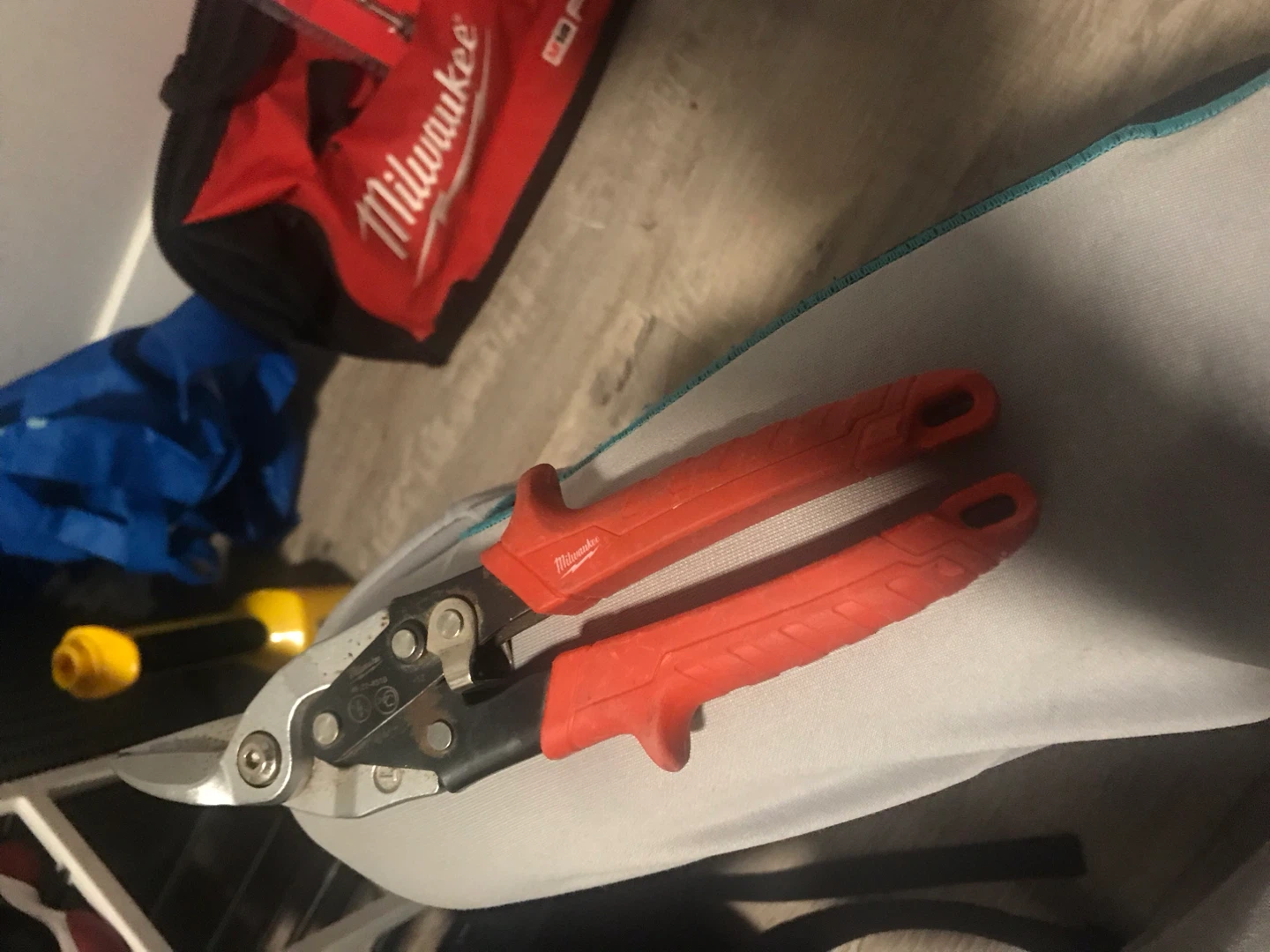 Milwaukee Sheet Metal Snips and Drill Bit Set - photo 4