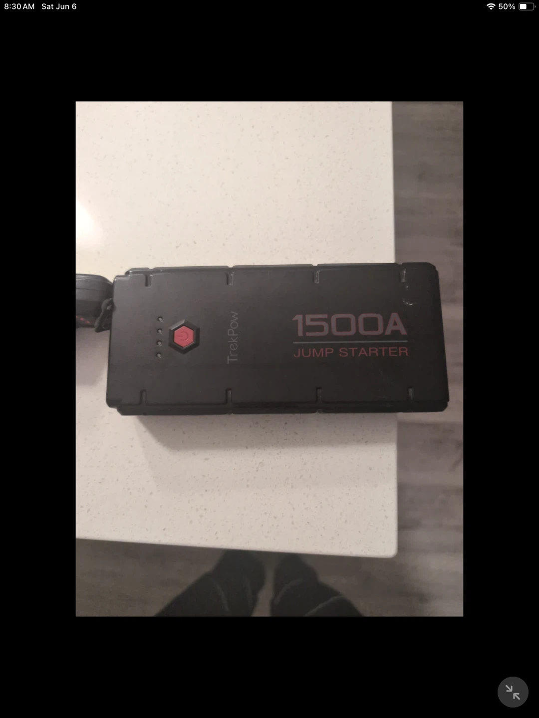 TrekPow 1500A Jump Starter