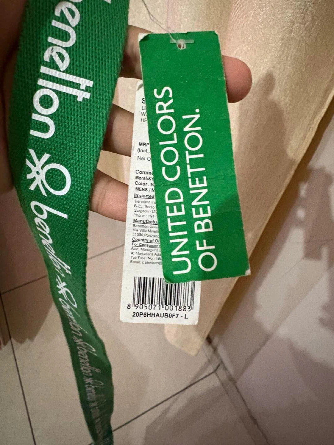 United Colors of Benetton Green Belt - photo 5