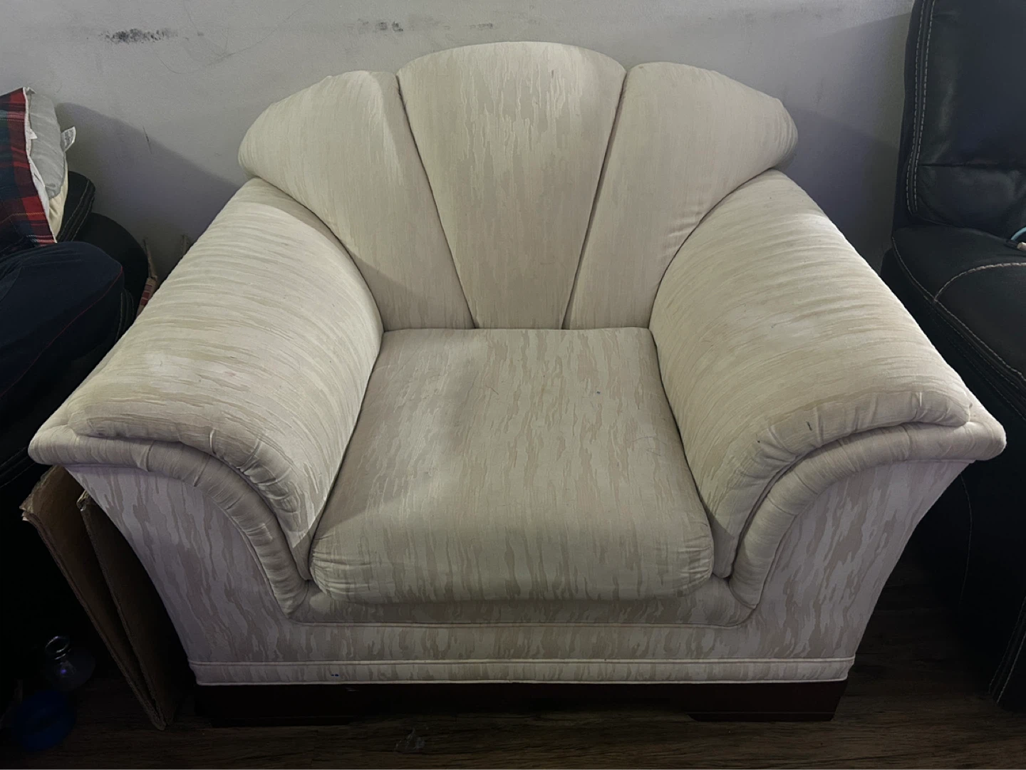 Cream Armchair