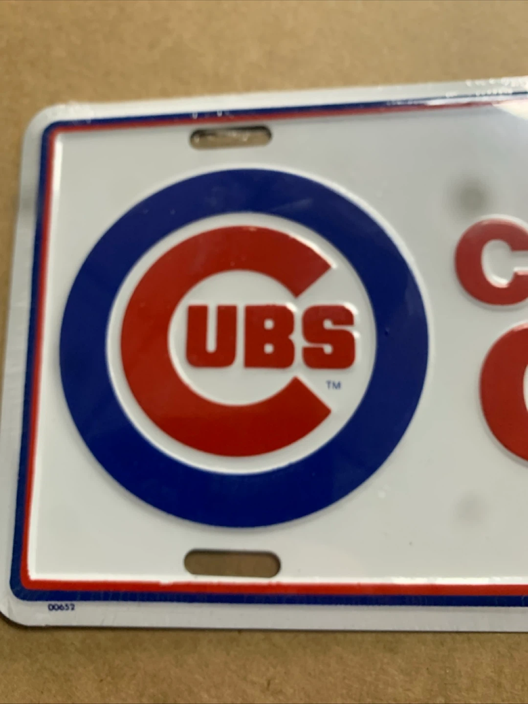 Chicago Cubs License Plate - photo 2