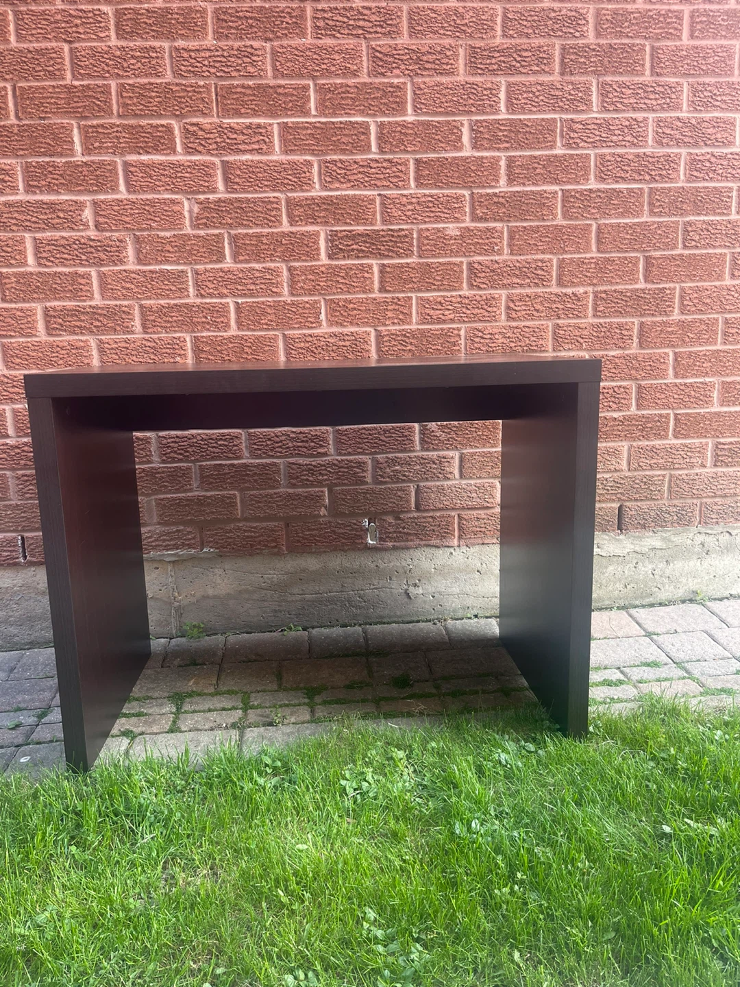 Dark Brown Console Table