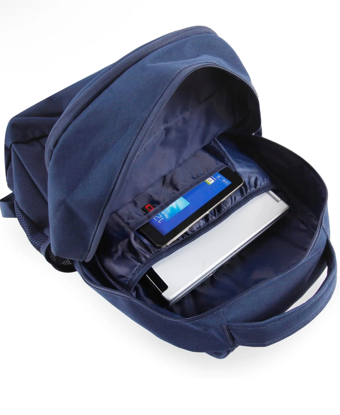 Nautica Navy Blue Backpack with Laptop Sleeve - photo 2